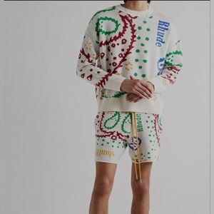 Rhude Multicolor Knit Shorts